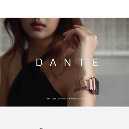 Миланский сетчатый браслет из нержавеющей стали с магнитной застёжкой Uniq Dante для Apple Watch 38, 40 и 41 мм